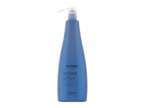 KAARAL MARAES CURL REVITALIZING SHAMPOO - Šiurkščių storų plaukų šampūnas su Moringos ir kt. aliejais, 1000 ml